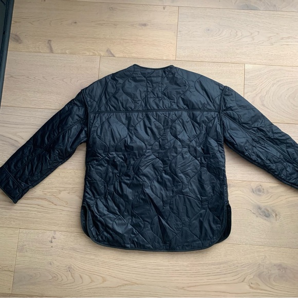 Abercrombie & Fitch Quilted Jacket Black Small - Picture 5 of 5